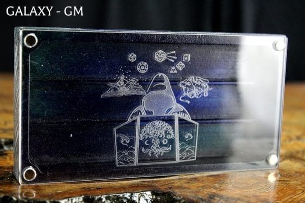 Looking Glass XL Galaxy Game Master Dice Box TTRPG Accessory