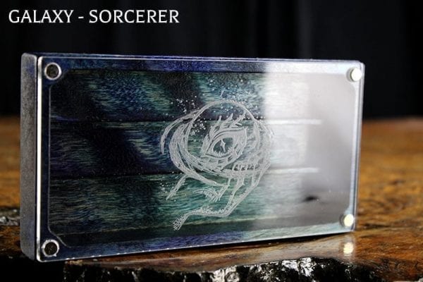 Looking Glass XL Galaxy Sorcerer Dice Box TTRPG Accessory