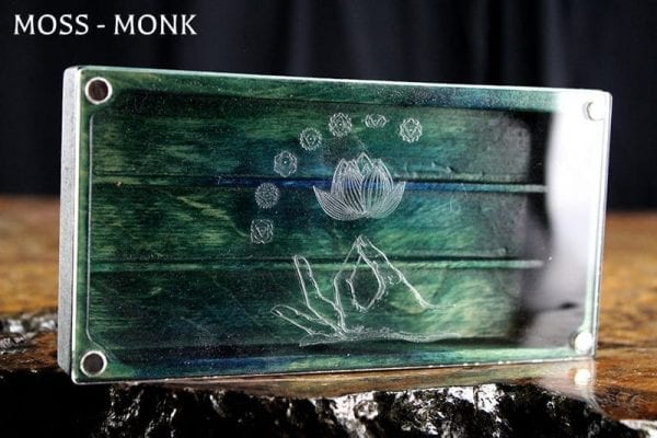 Looking Glass XL Moss Monk Dice Box TTRPG Accessory