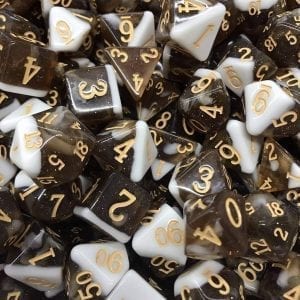 Root Beer Float Resin Ice Cream Dice TTRPG Accessory