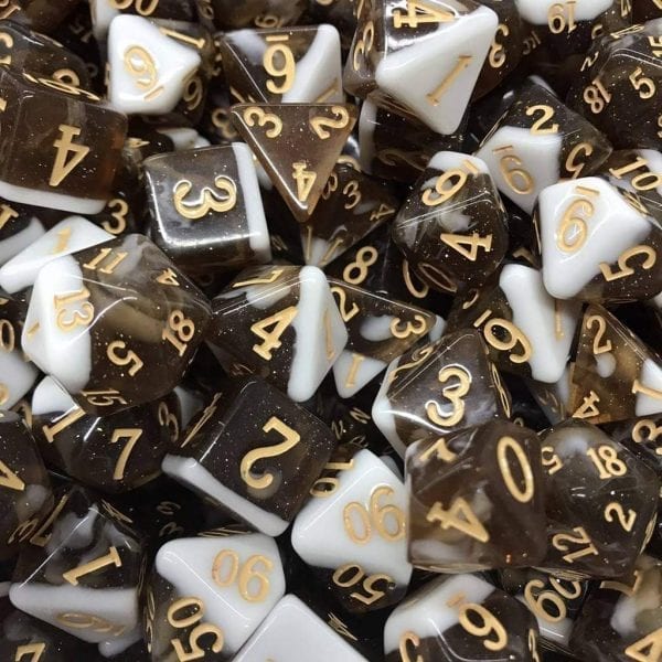 Root Beer Float Resin Ice Cream Dice TTRPG Accessory