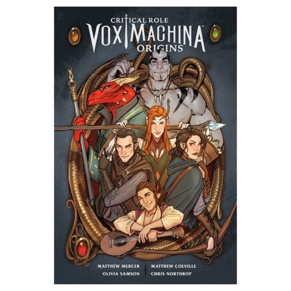 Critical Role Vox Machina Origins Volume 1 Comic Book TTRPG.