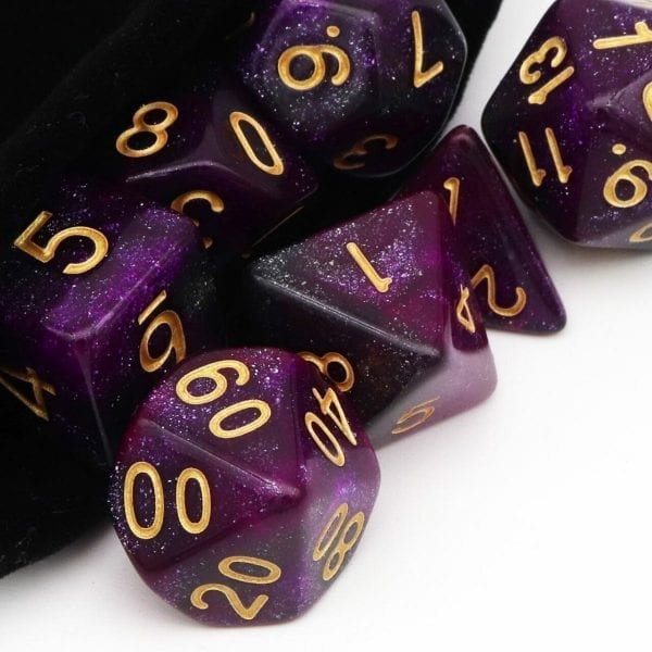 Soul Shard Acrylic Dice TTRPG Accessory
