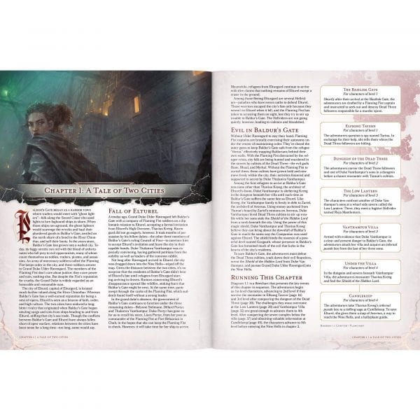 Dungeons & Dragons D&D Descent into Avernus Page 10 Tabletop Role Playing Game TTRPG