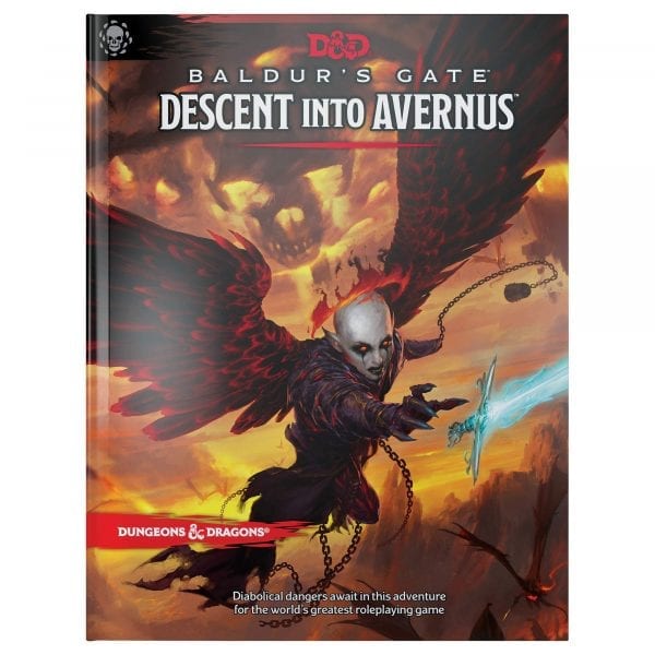 Dungeons & Dragons D&D Descent into Avernus Front Tabletop Role Playing Game TTRPG