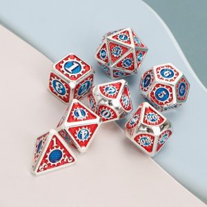Artificer’s Workshop Metal Polyhedral Dice TTRPG Accessory