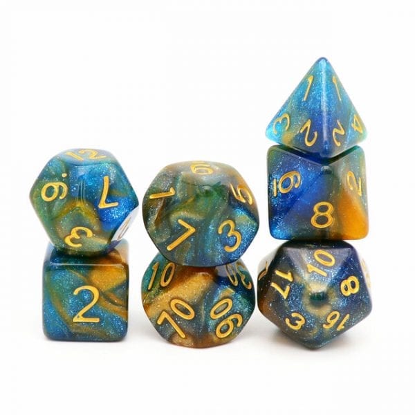 Circle of Power Acrylic Dice TTRPG Accessory
