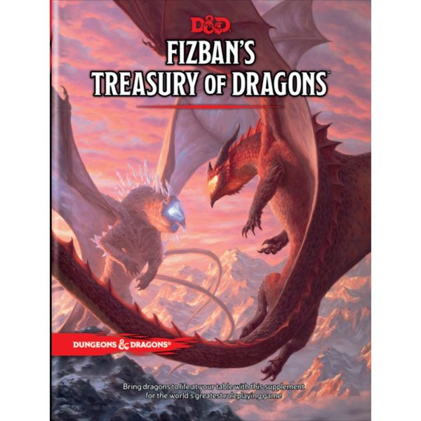 Dungeons & Dragons D&D Fizban's Treasury of Dragons Tabletop Game TTRPG.