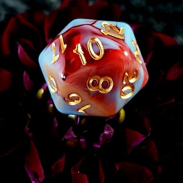 Viking Saga Lindorm Resin Dice TTRPG Accessory