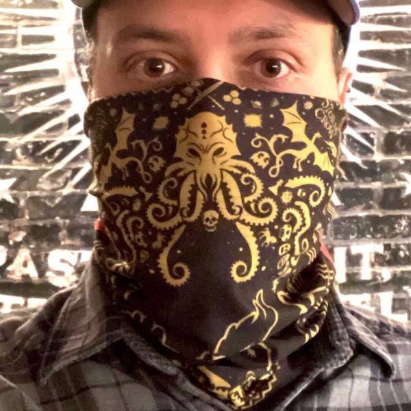 Cthulhu Tuberz Mask Stormcrow Black TTPRG Accessory