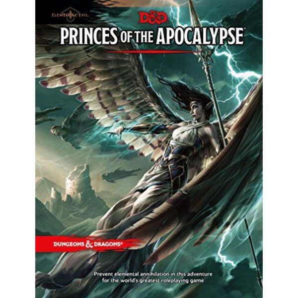 Dungeons & Dragons D&D Elemental Evil Princes of the Apocalypse Tabletop Game TTRPG.