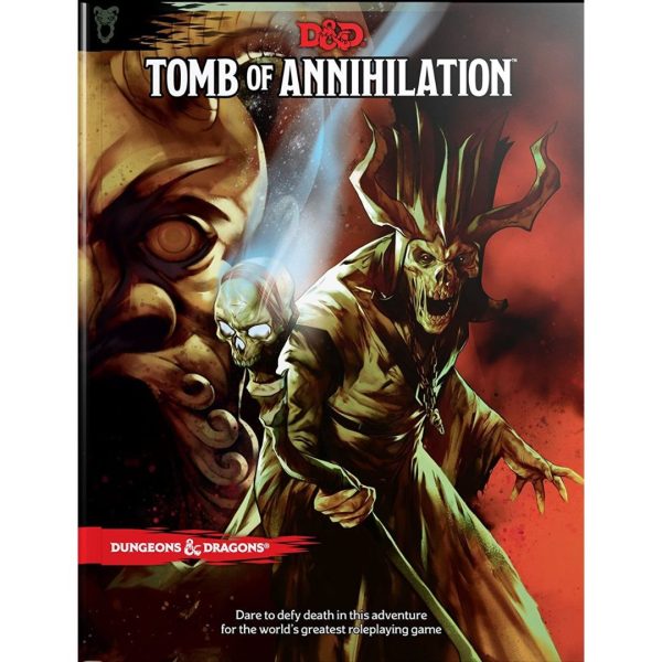 Dungeons & Dragons D&D Tomb of Annihilation Tabletop Game TTRPG.