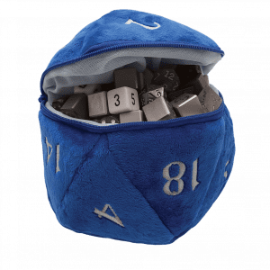 Ultrapro D20 Blue Dice Bag TTRPG Accessory