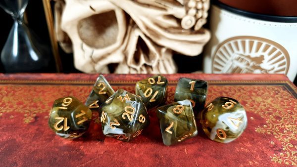 Lindorm Dice Old Chariot Polyhedral Dice TTRPG Accessory