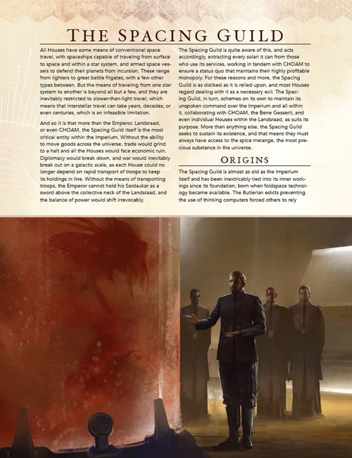 Dune Adventures in the Imperium Core Rulebook Tabletop Roleplaying Game TTRPG