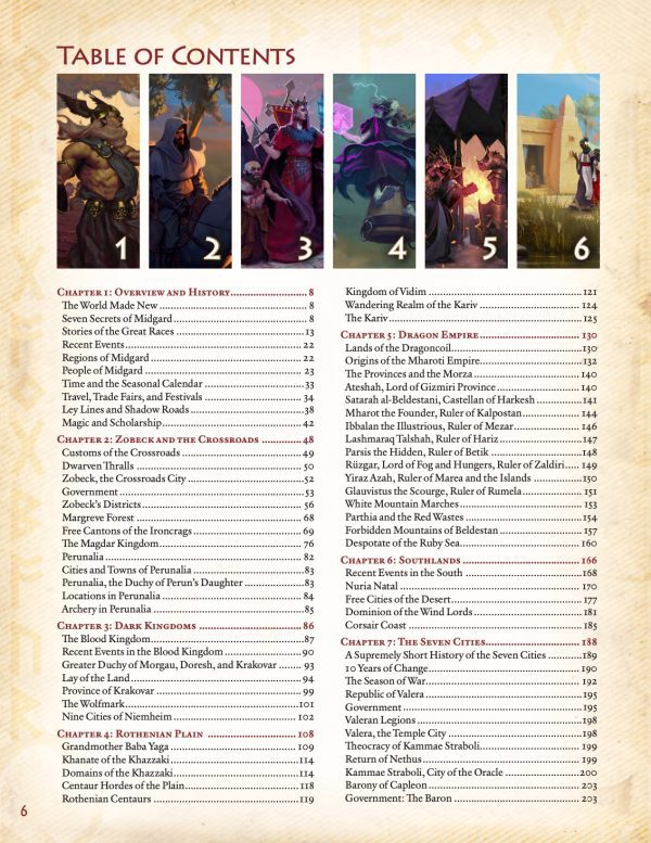 Dungeons & Dragons D&D Midgard World Book Kobold Press Tabletop Role Playing Game TTRPG