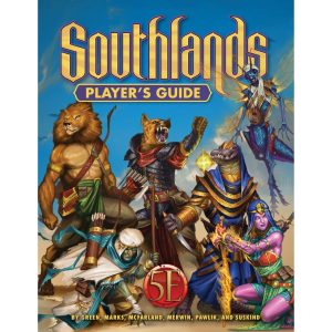 Dungeons & Dragons D&D Southlands Player's Guide 5e Tabletop Game TTRPG.