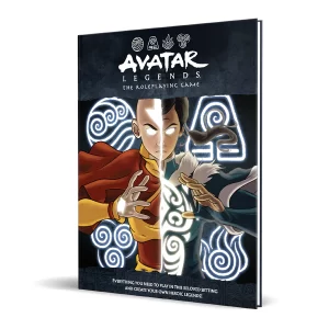 Avatar Legends RPG Core Rule Book Tabletop Role Playing Game TTRPG