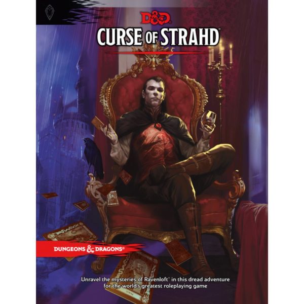 Dungeons & Dragons D&D Curse of Strahd Game TTRPG.