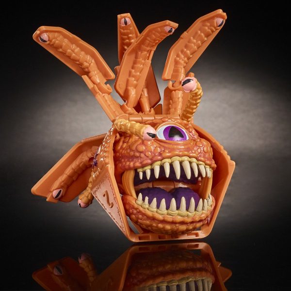 Dungeons & Dragons D&D Honor Among Thieves Dicelings Orange Beholder TTRPG Collectible