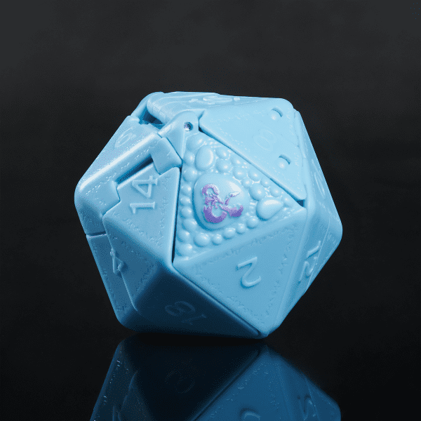 Dungeons & Dragons D&D Honor Among Thieves Dicelings Blue Beholder TTRPG Collectible