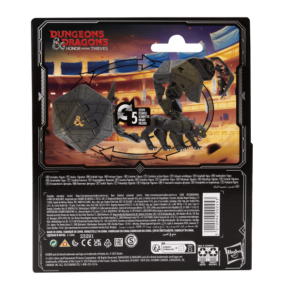 Dungeons & Dragons D&D Honor Among Thieves Dicelings Displacer Beast TTRPG Collectible