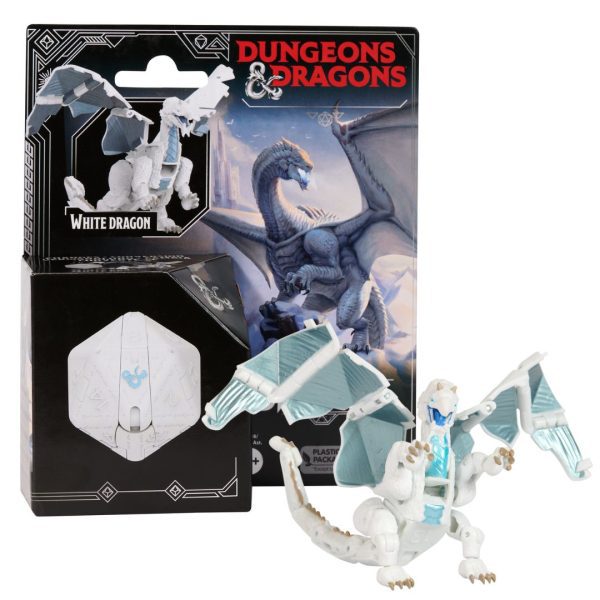 Dungeons & Dragons D&D Honor Among Thieves Dicelings White Dragon TTRPG Collectible