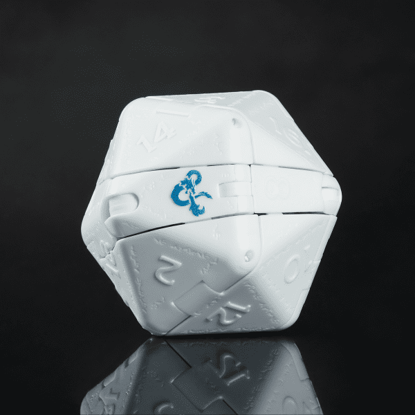 Dungeons & Dragons D&D Honor Among Thieves Dicelings White Dragon TTRPG Collectible
