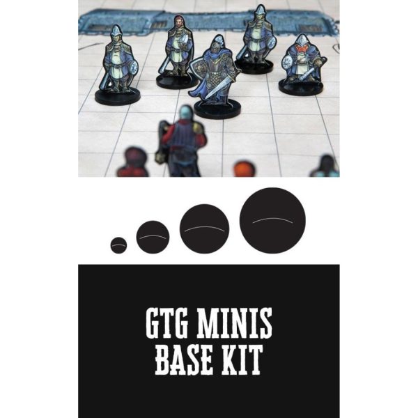 Geek Tank Games Miniatures Base Kit Tabletop Game TTRPG.