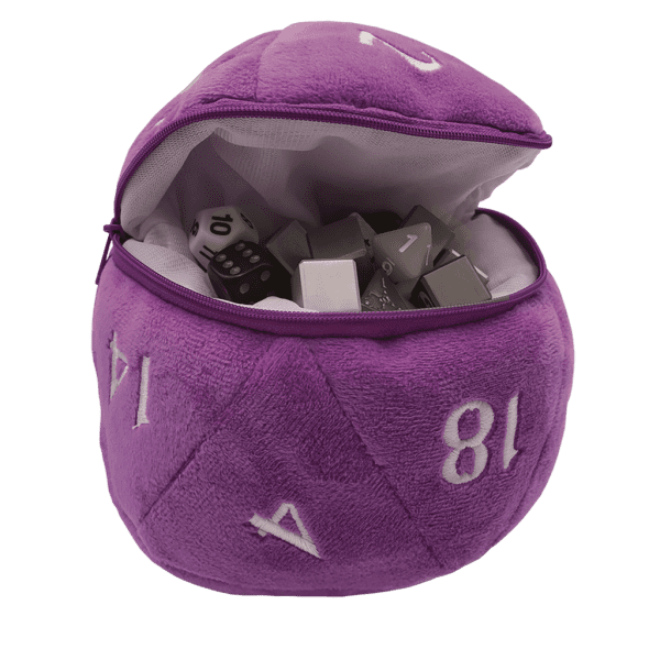 UltraPro D20 Dice Bag Purple Plush