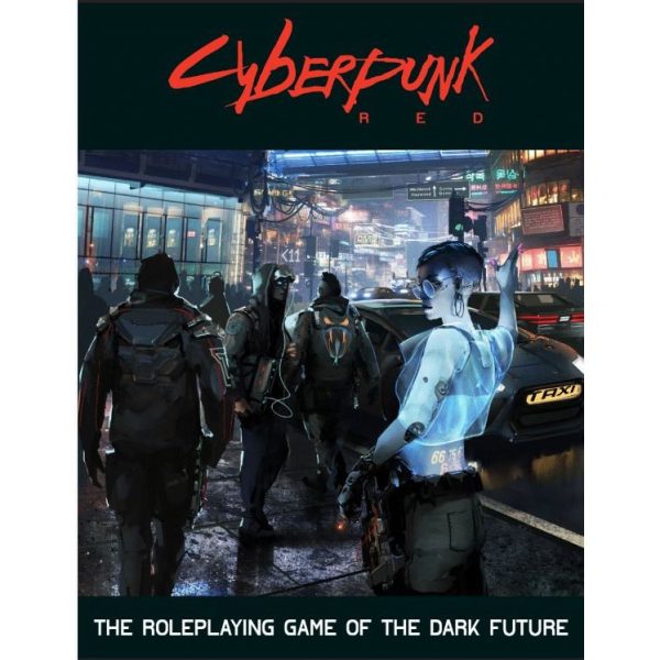 Cyberpunk Red Tabletop Role Playing Game TTRPG