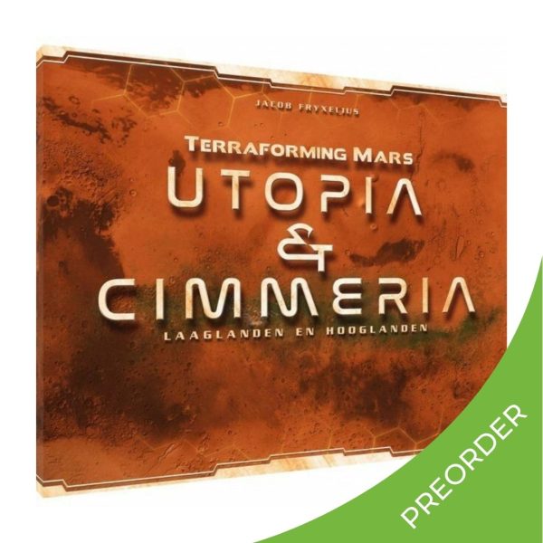 Terraforming Mars Utopia & Cimmeria Expansion Strategy Board Game