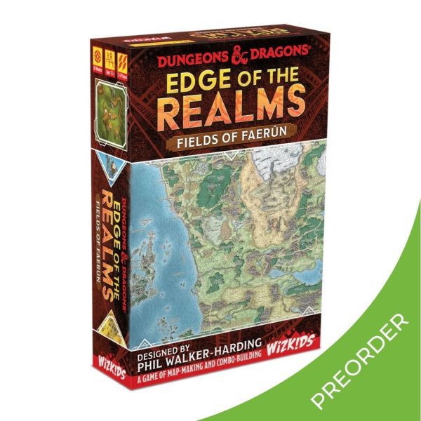 Dungeons & Dragons D&D Edge of Realms Fields of Faerûn Board Game.
