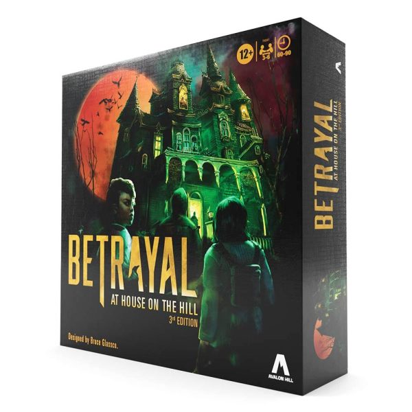 Betrayal at House on the Hill 3rd Edition Board Game TTRPG