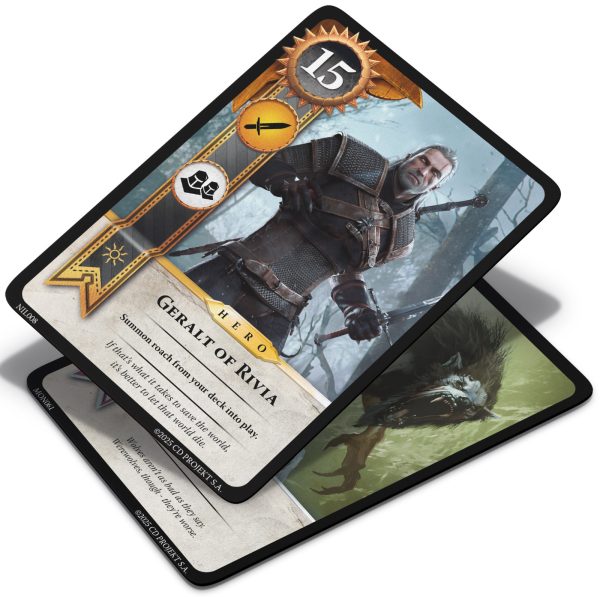 Geralt of Rivia Gwent The Legendary Card Game Board Game