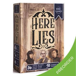 Here Lies Cooperative Card Game TTRPG