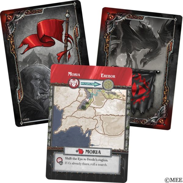 Lord of the Rings Fate of the Fellowship Panedmic System Board Game
