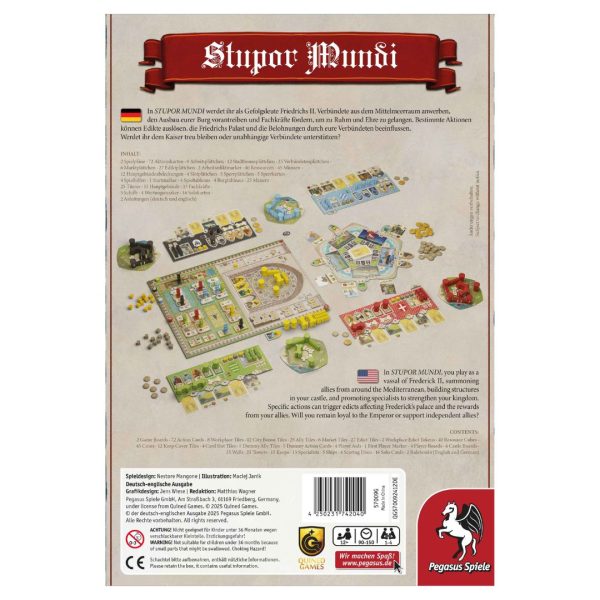 Stupor Mundi Strategy Board Game