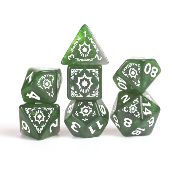 Dungeons & Dragons Adventure Dice - Cleric | Green - Image 4