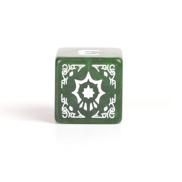 Sirius Dice Dungeons & Dragons Adventure Dice Cleric Green