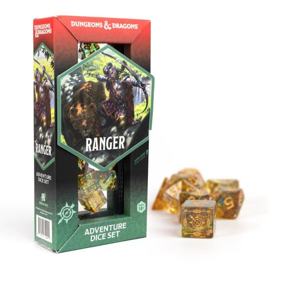 Sirius Dice Dungeons & Dragons Adventure Dice Ranger Multicolored