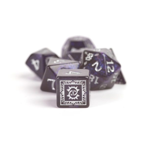 Sirius Dice Dungeons & Dragons Adventure Dice Warlock Purple