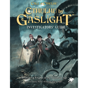 Call of Cthulhu CoC Cthulhu by Gaslight Investigator's Guide Cover Tabletop Role Playing Game TTRPG