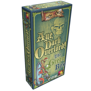 Aye Dark Overlord Green Box Board Game Card Game